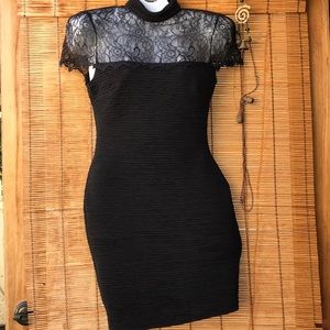 Foreign Exchange black lace cocktail sexy chic